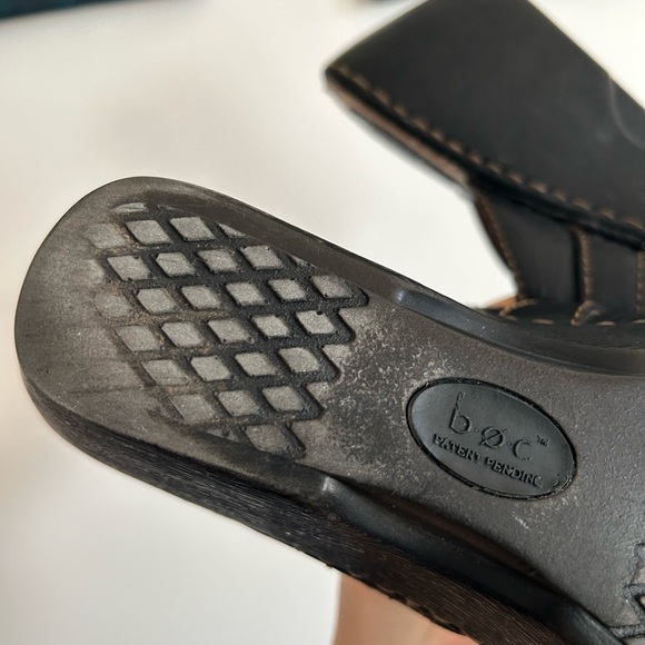 Leather rustic vintage clogs - Picture 14 of 16